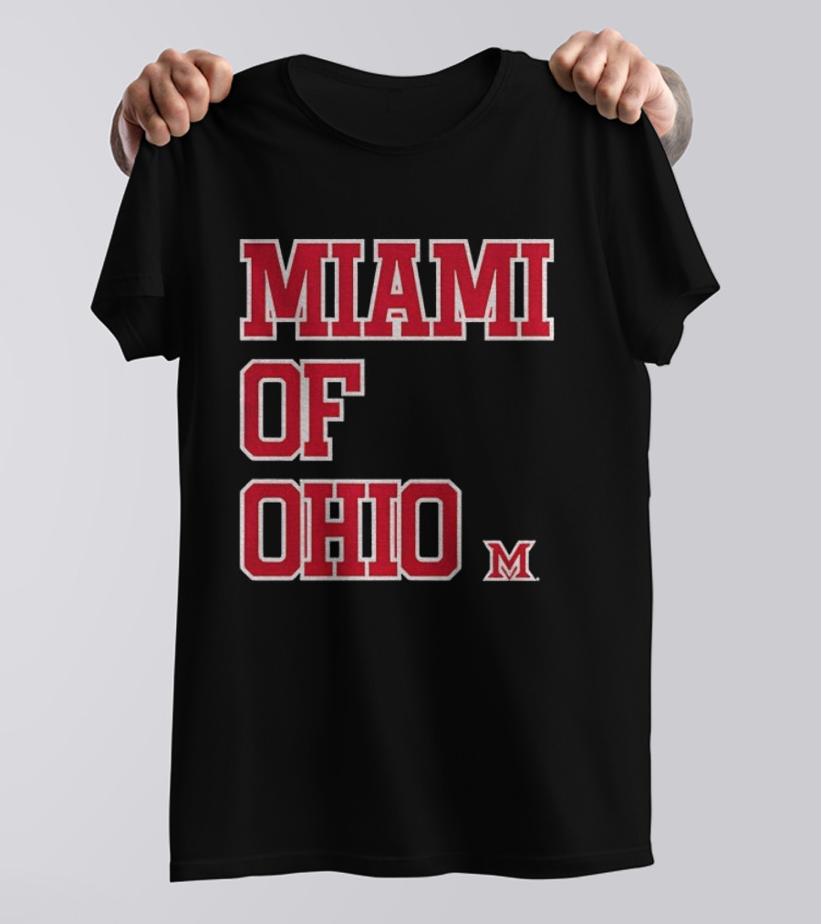 Miami Of Ohio RedHawks Basketball M T-Shirt