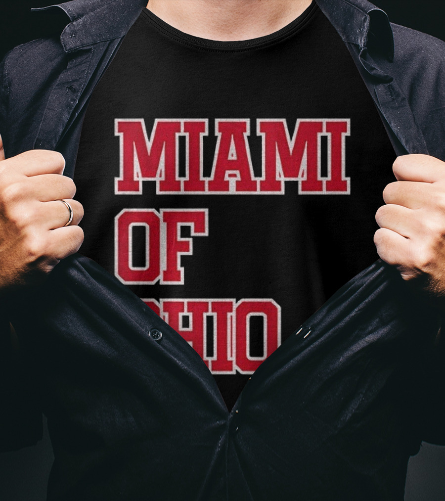 Miami Of Ohio RedHawks Basketball M T-Shirt