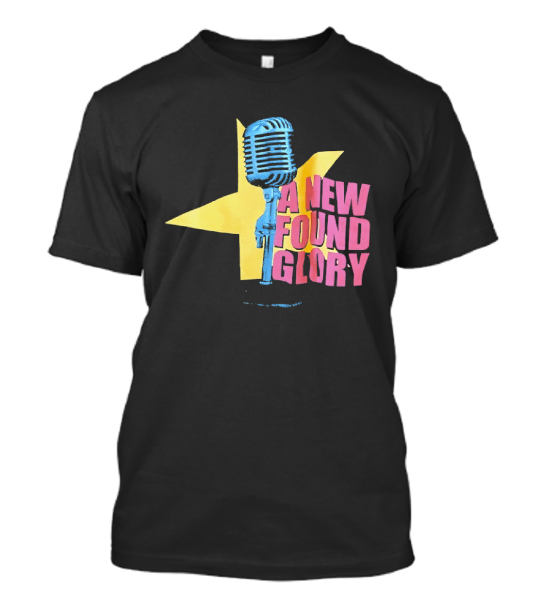 A New Found Glory Vintage Microphone Star T-Shirt