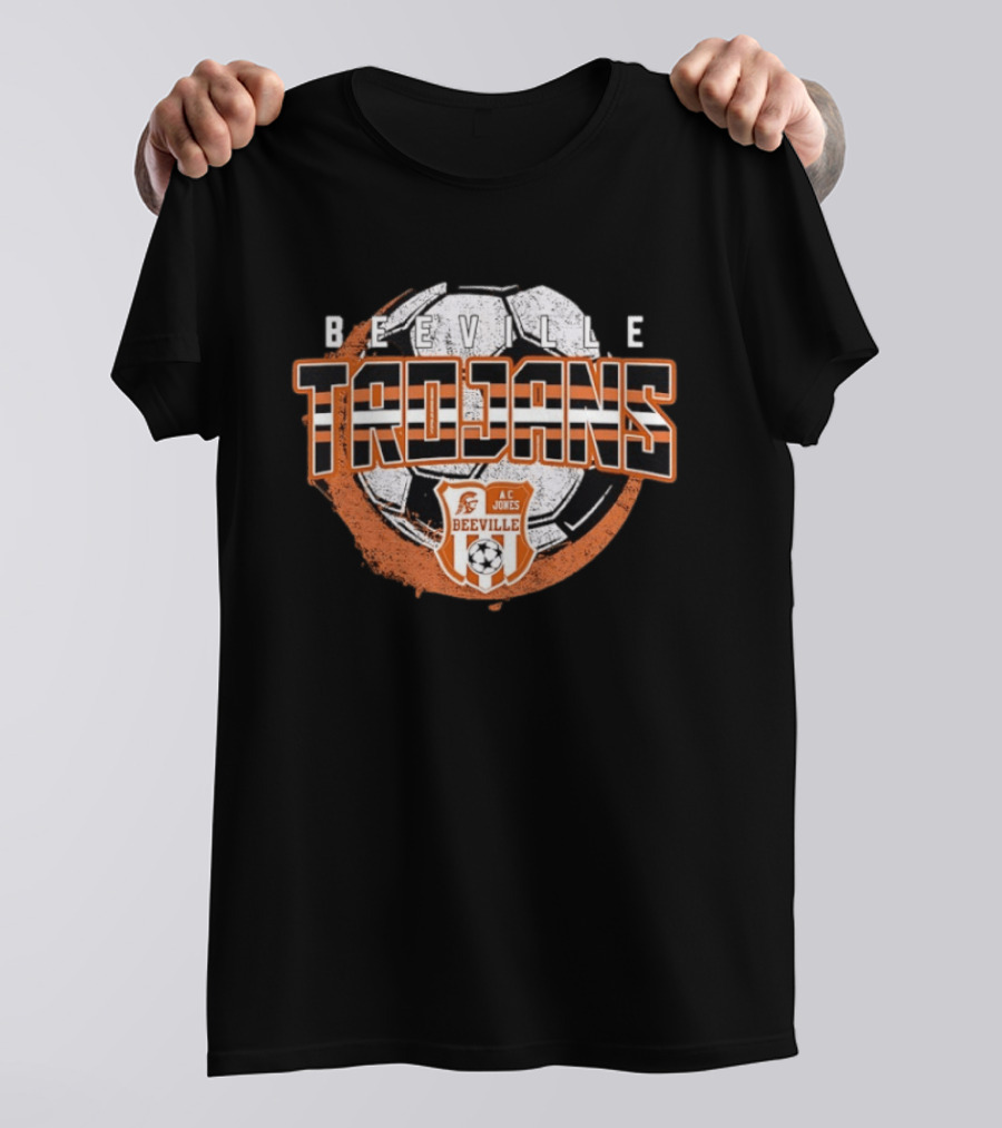 Beeville Trojans AC Jones Soccer Team T-Shirt