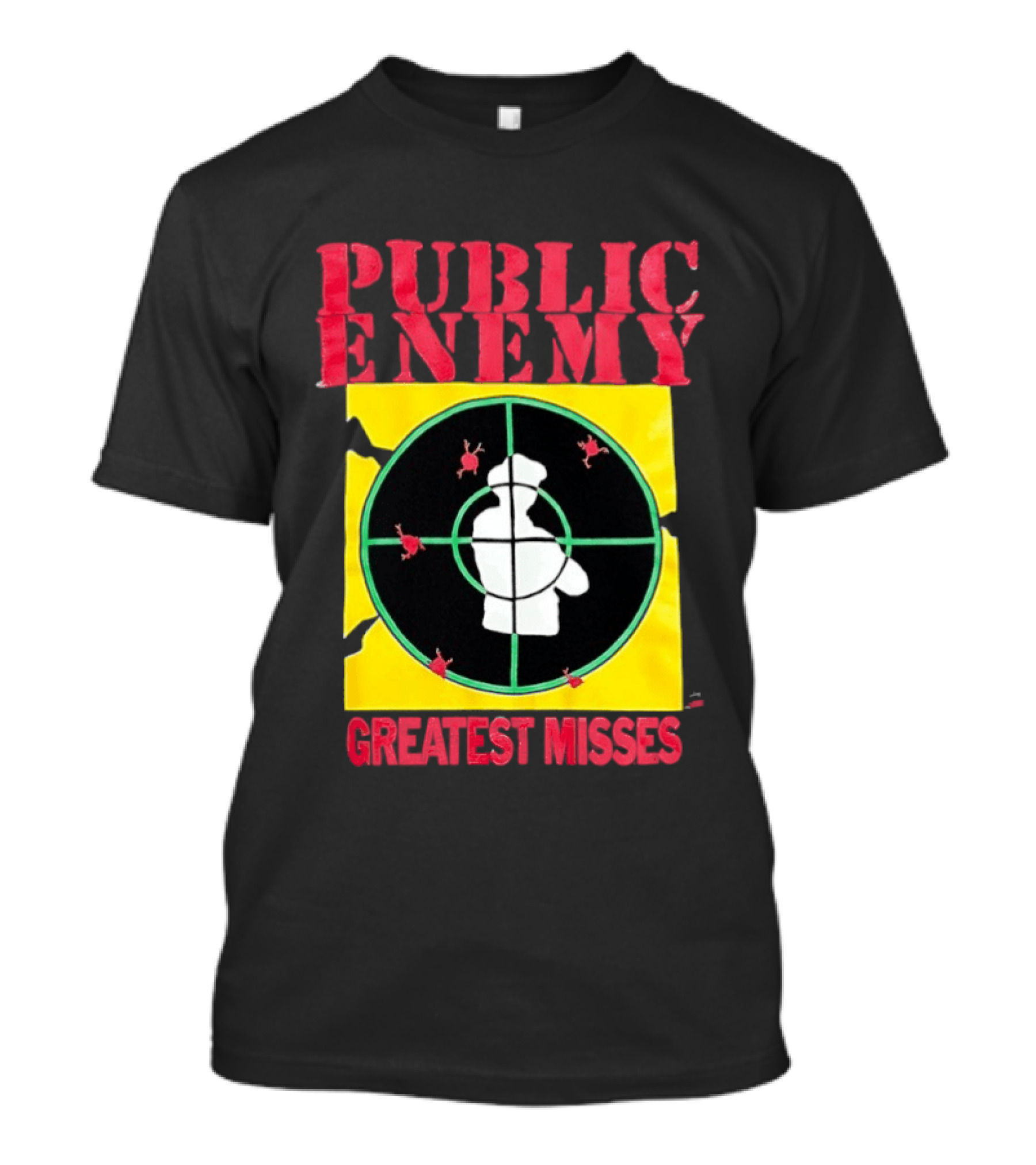 Public Enemy Greatest Misses Target T-Shirt