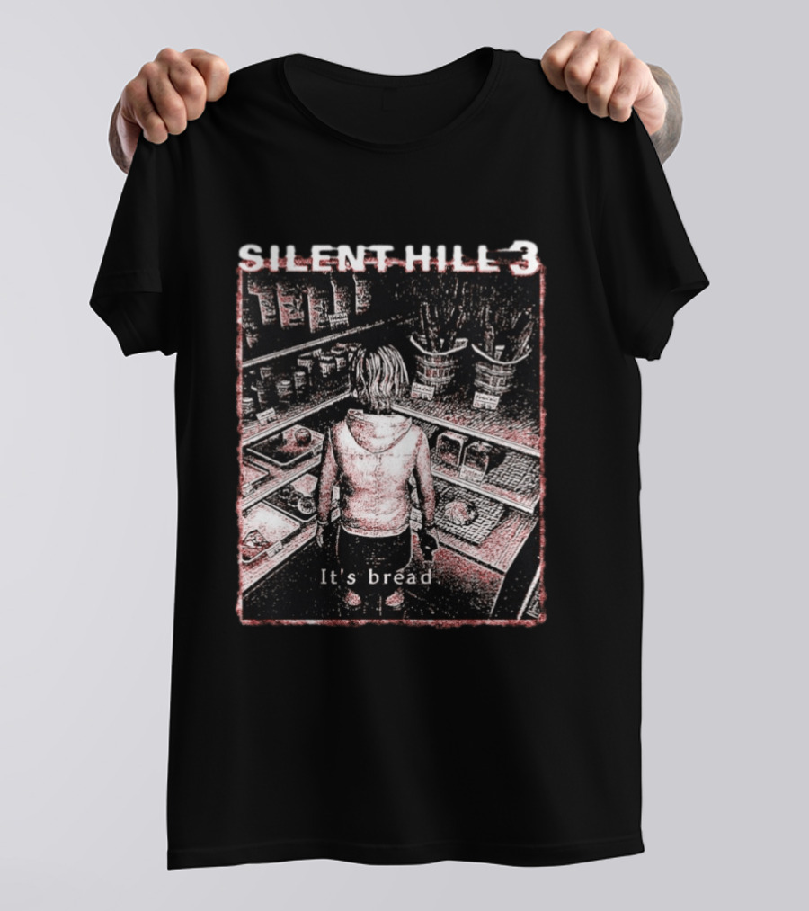 Silent Hill 3 It's Bread Heather Mason Grocery Scene T-Shirt