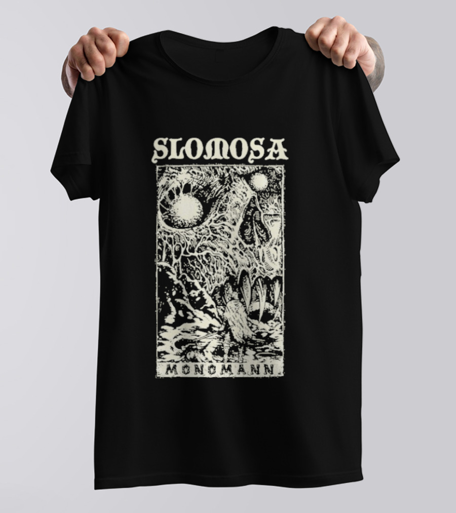 Slomosa Monomann Psychedelic Scandinavian T-Shirt