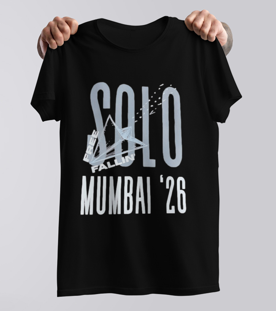 Solo Free Fallin' Mumbai '26 Adventure T-Shirt