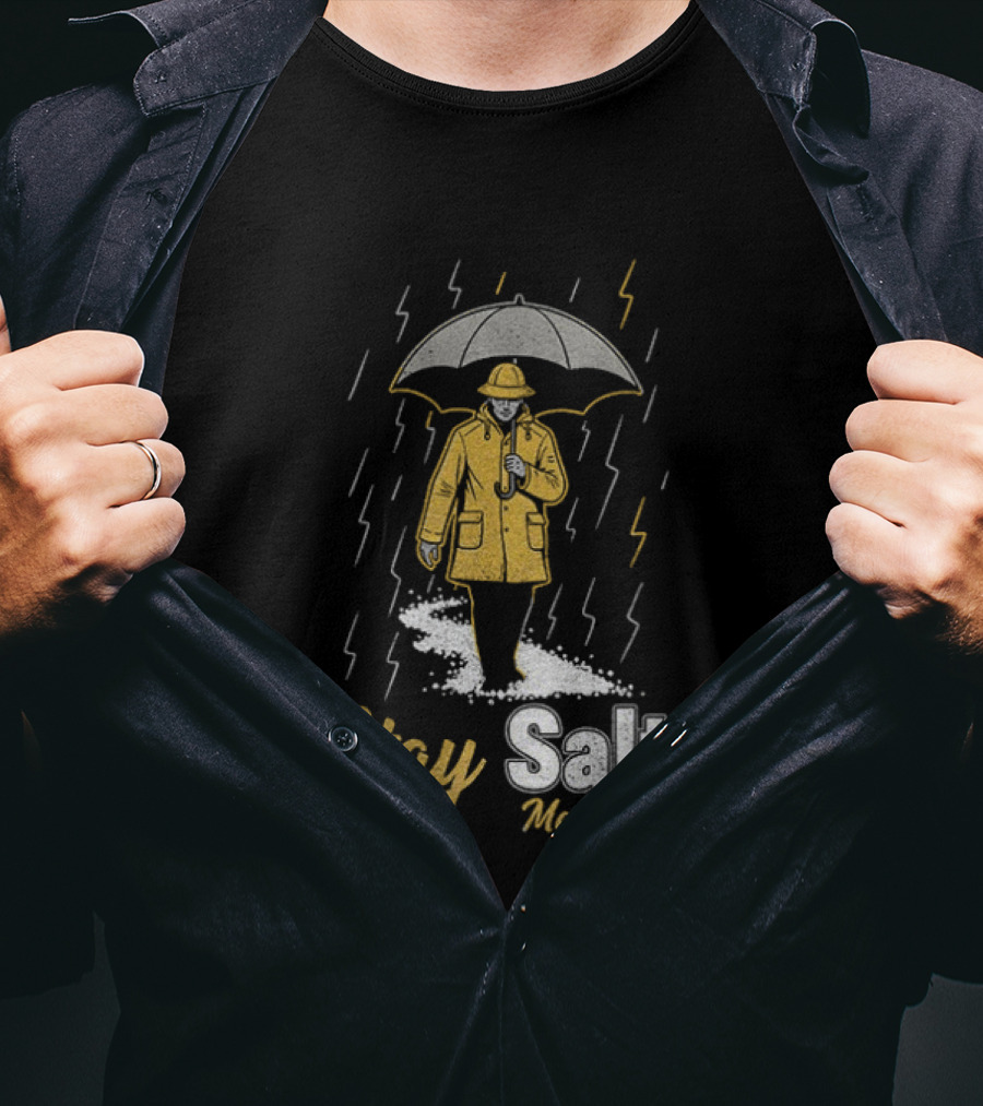 Stay Salty Melt ICE Anti Trump Political Umbrella Raincoat Protest T-Shirt