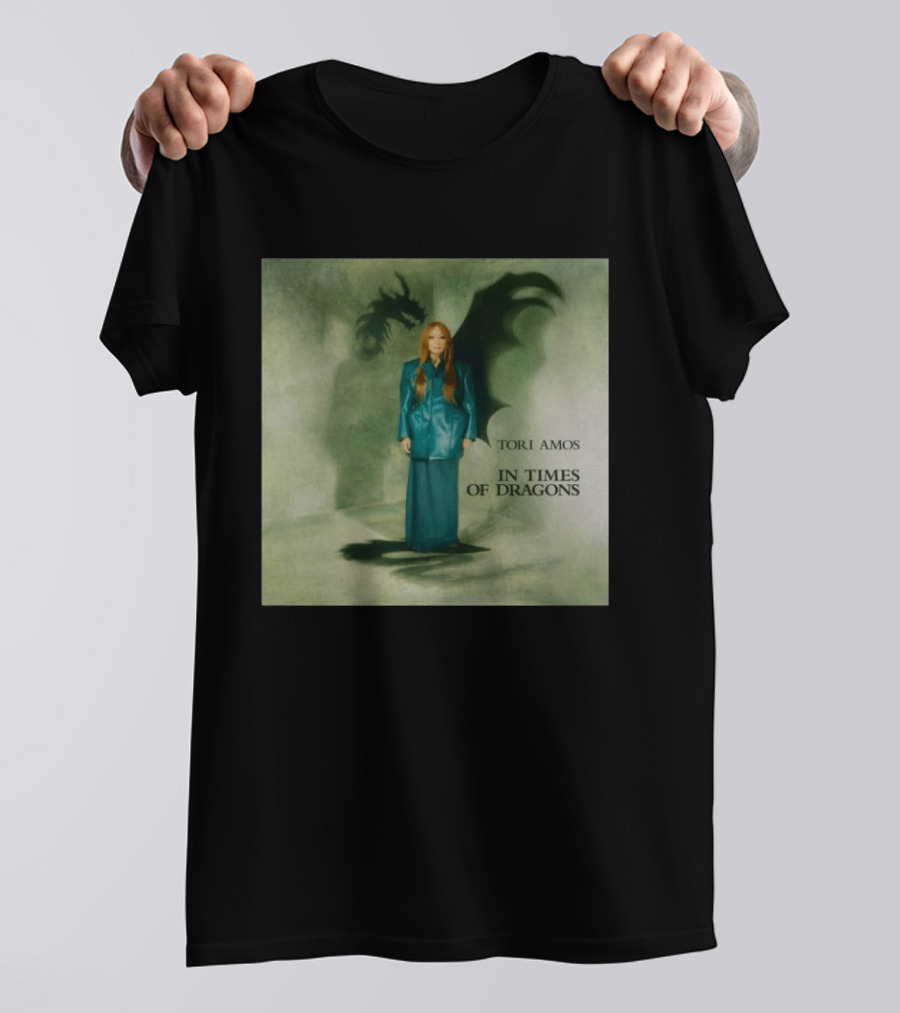 Tori Amos In Times Of Dragons US Tour 2026 Shadowed Dragon T-Shirt
