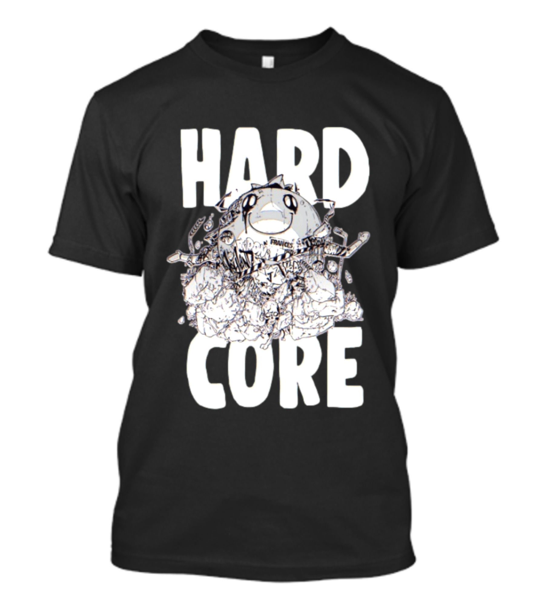 Hard Core Anime Manga Chaos And Friends T-Shirt