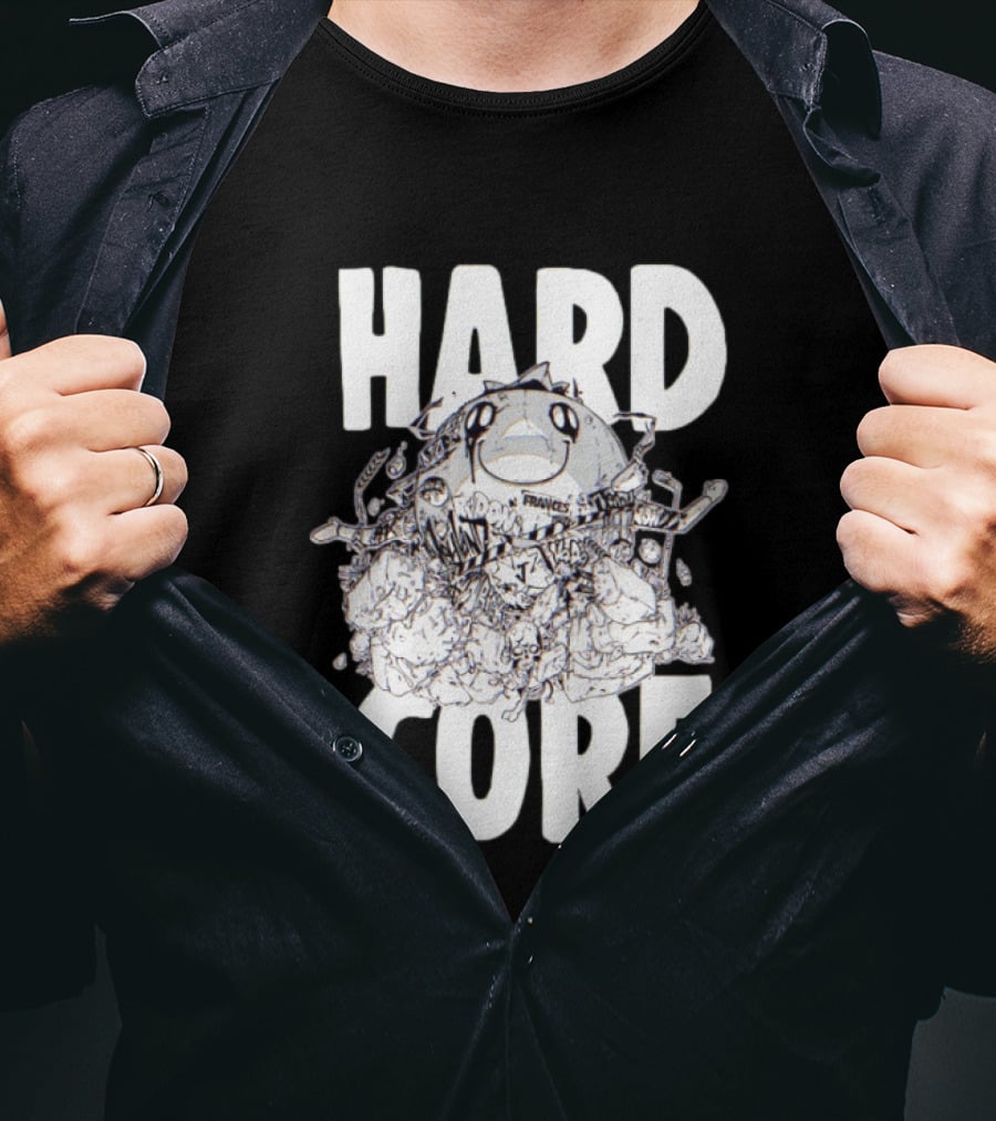 Hard Core Anime Manga Chaos And Friends T-Shirt