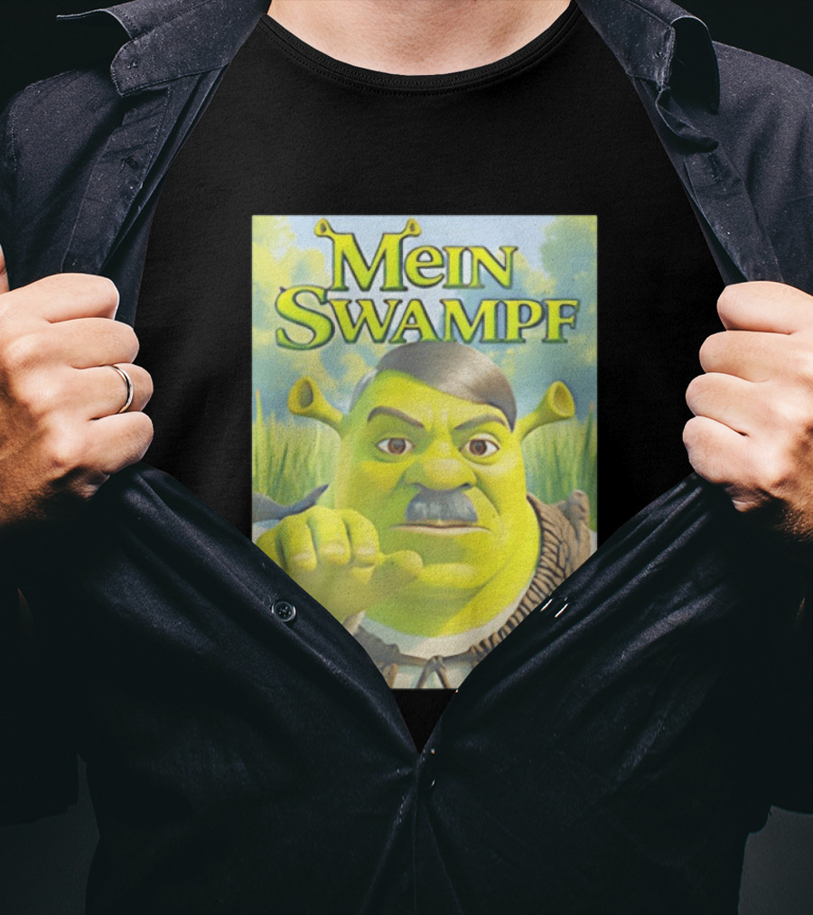 Shrek Mein Swampf Meme Ogre Mashup T-Shirt