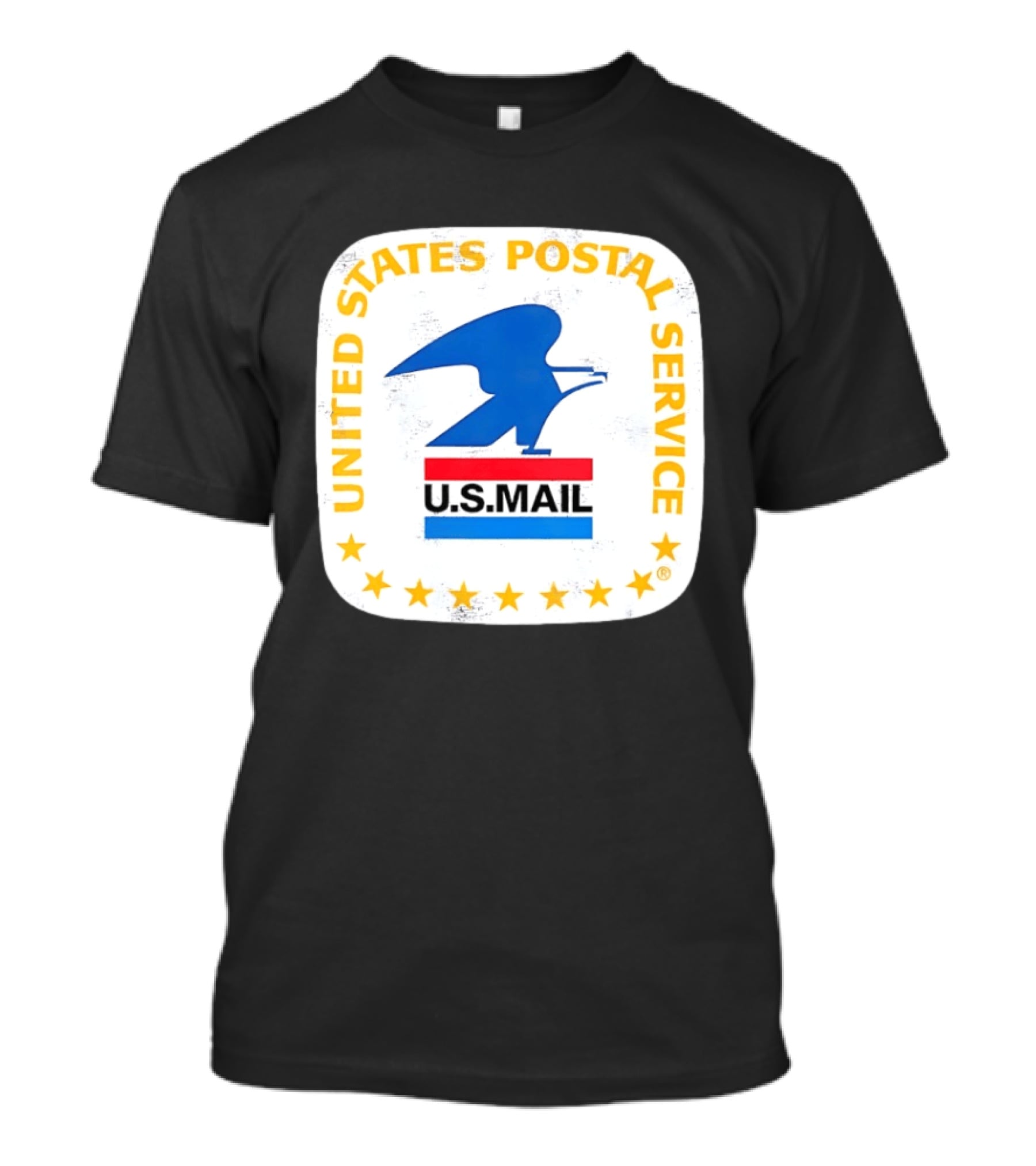 United States Postal Service US Mail Eagle Icon Vintage Look T-Shirt