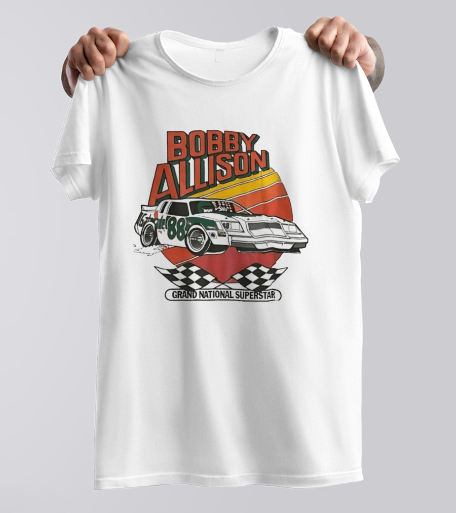 Bobby Allison 88 Racing Legend Grand National Superstar T-Shirt