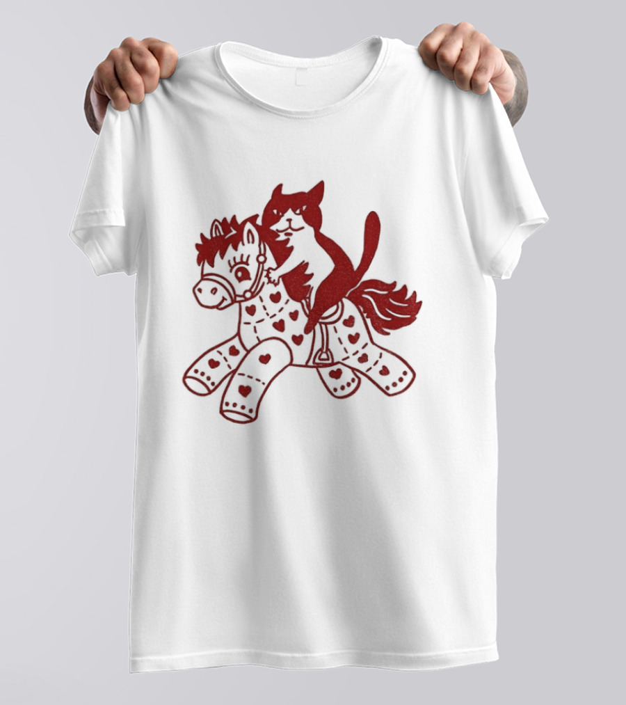 Cat Lovers New Year Of The Horse 2026 Embrace The Celebration T-Shirt