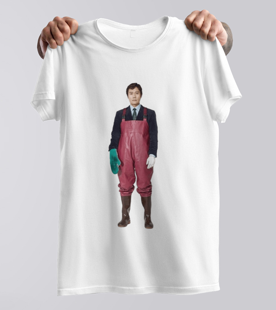 No Other Choice Man Su Suit Rubber Glove Uniform T-Shirt