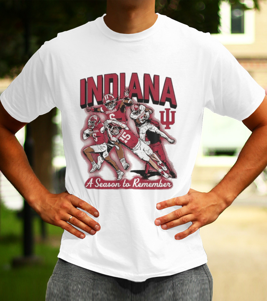 Indiana Hoosiers Football A Season To Remember T-Shirt