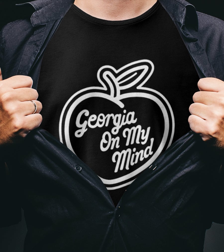 Georgia On My Mind Peach T-Shirt