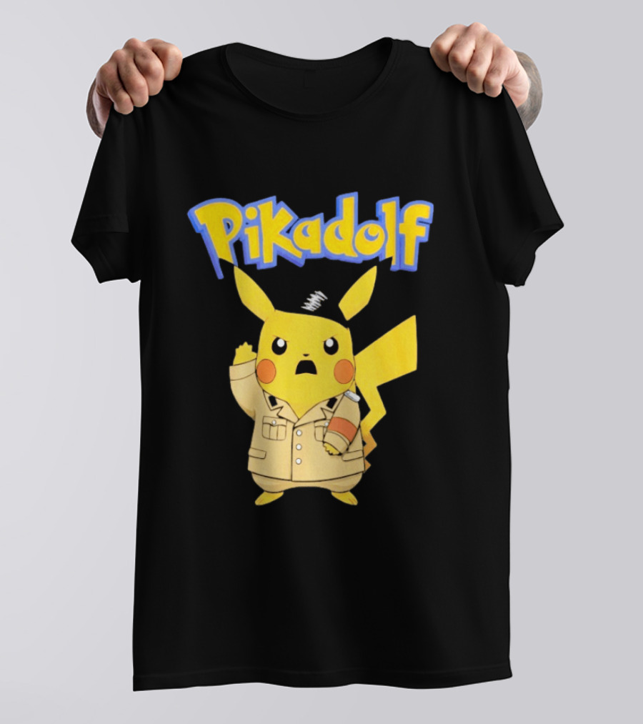 Pikadolf Pikachu Adolf Hitler T-Shirt