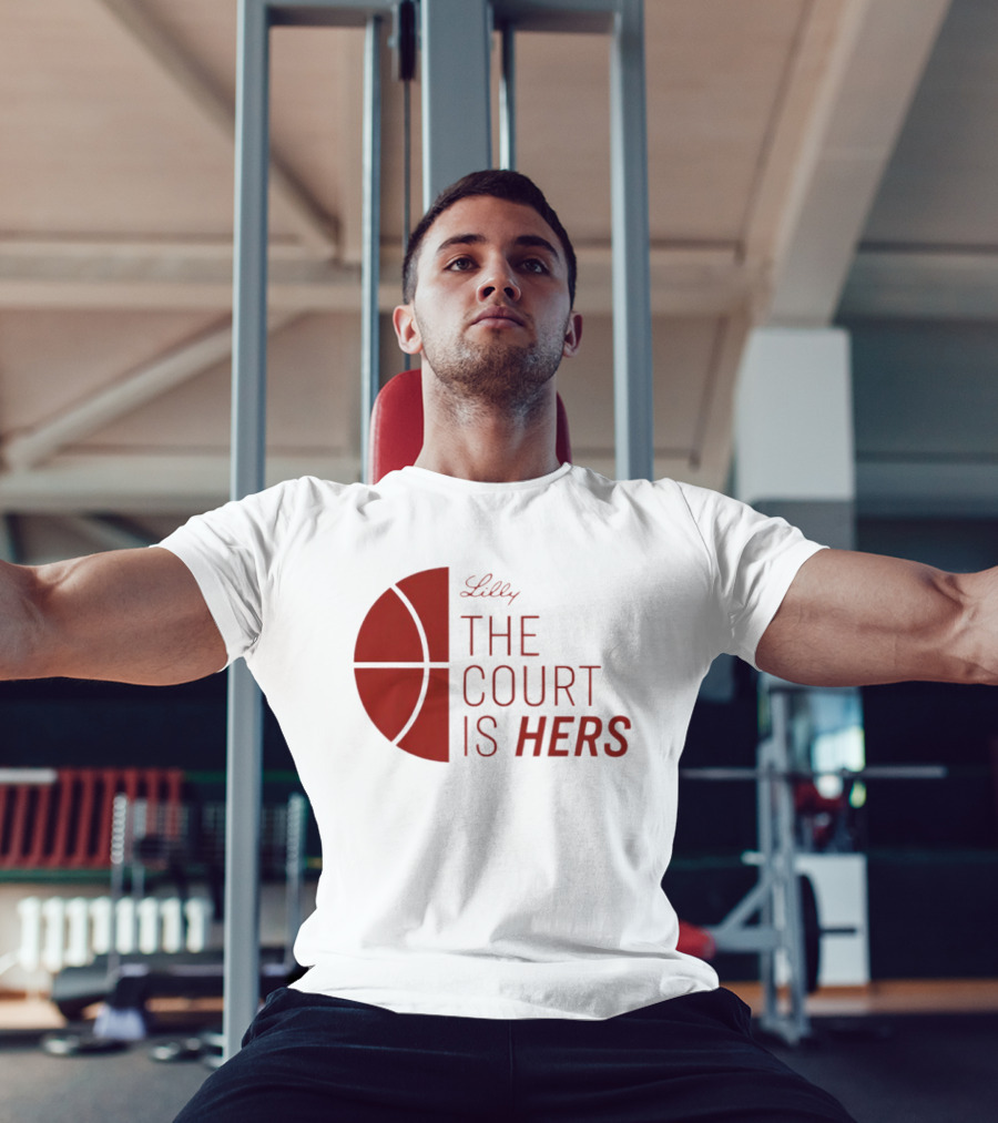 Lilly The Court Is Hers Basketball T-Shirt