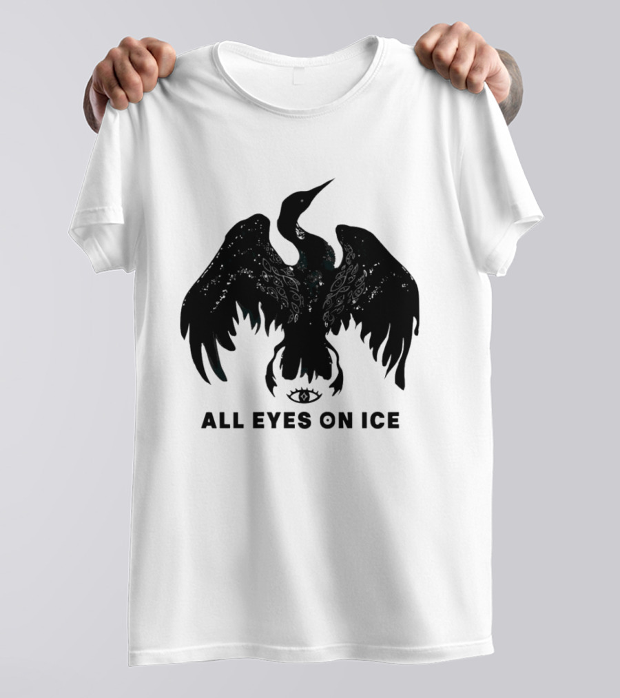 All Eyes On ICE Minnesota Rebel Loon Bird T-Shirt