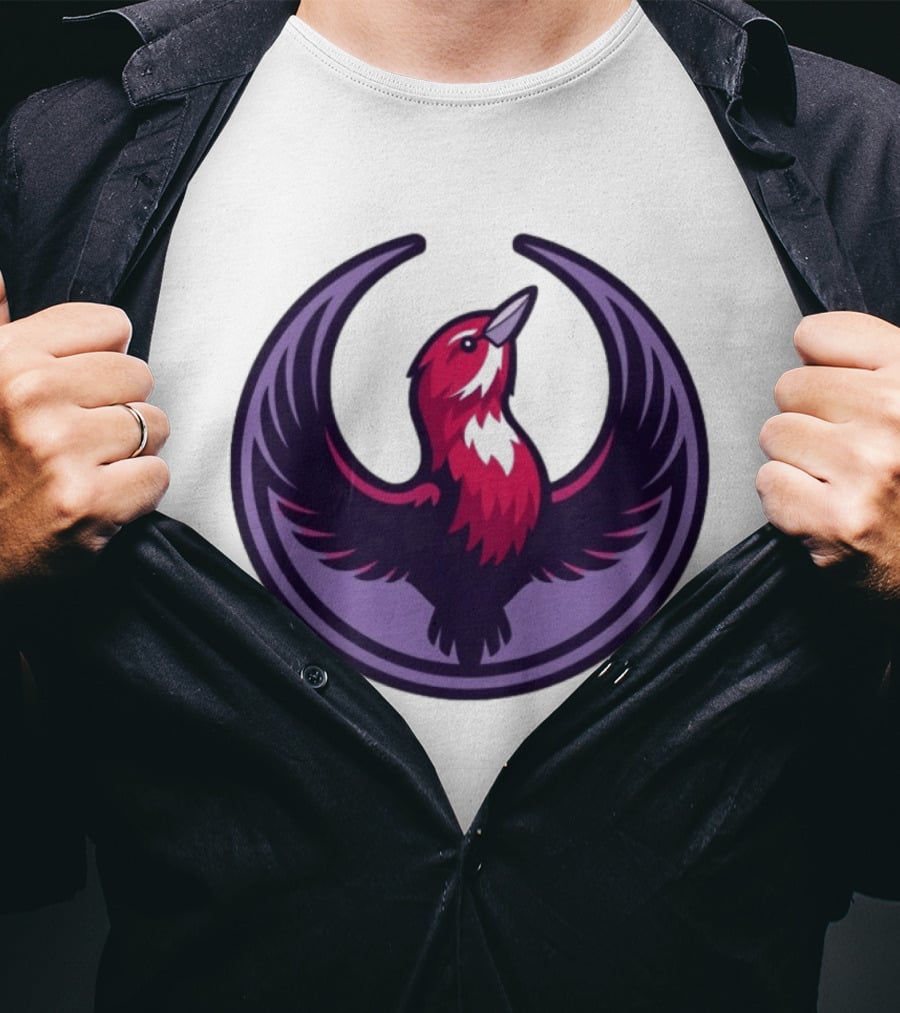 New Hampshire Purple Finch Resistance Bird T-Shirt