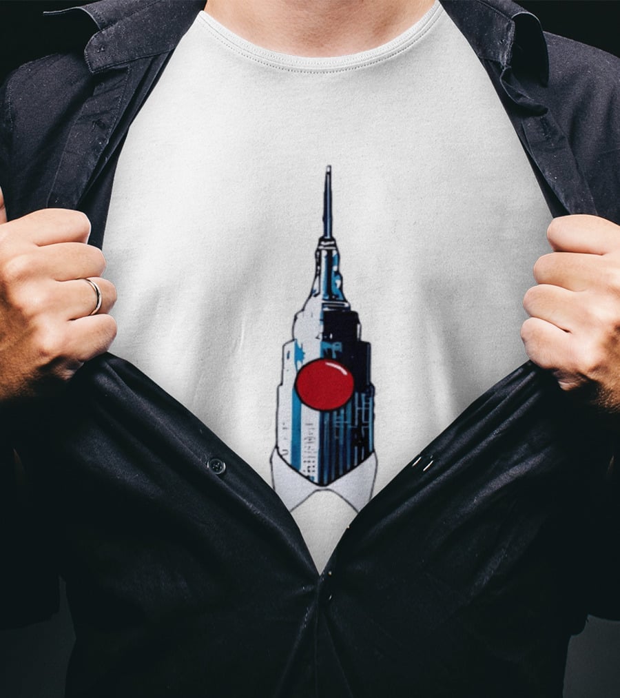 Clown Nose Empire State Building New York City T-Shirt