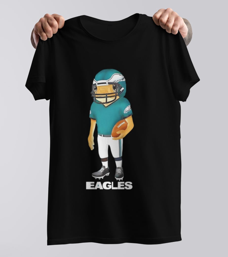 Bad Bunny X Philadelphia Eagles Concho Football Eagle Helmets T-Shirt