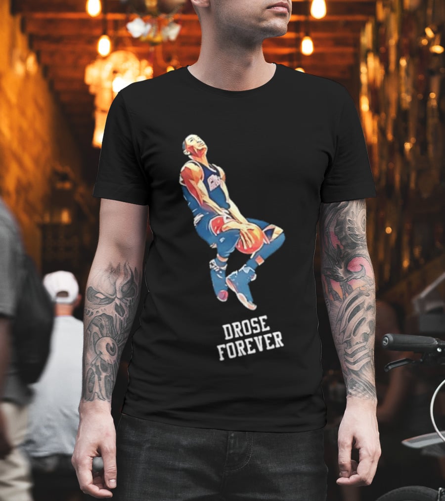 Drose Forever Chicago Bulls Slam Dunk Basketball Sports T-Shirt