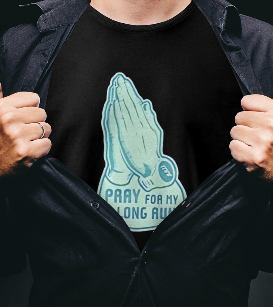 Pray For My Long Run Hands T-Shirt