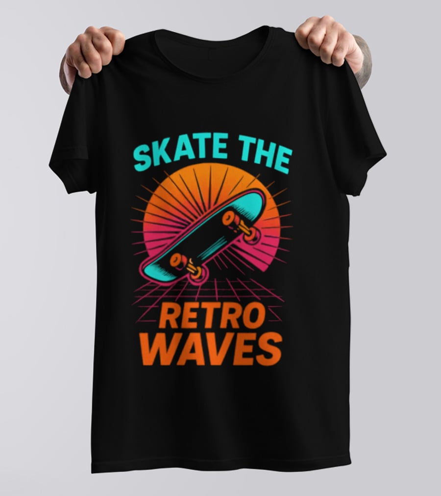 Skate The Retro Waves T-Shirt