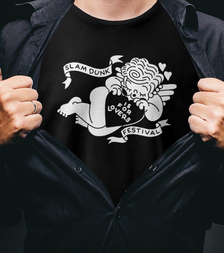 Slam Dunk Festival Cupid Is For Lovers T-Shirt