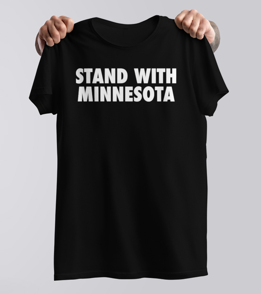 Stand With Minnesota Support T-Shirt