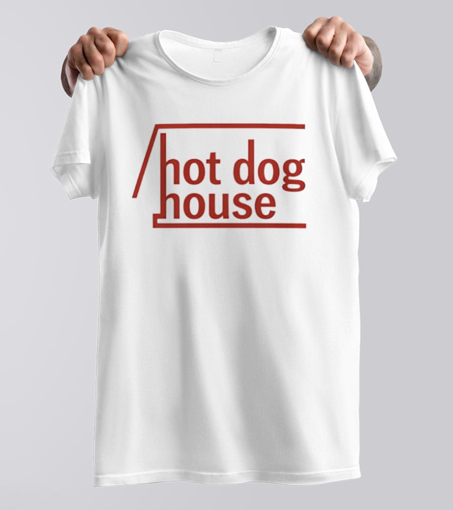 Hot Dog House Retro Red T-Shirt