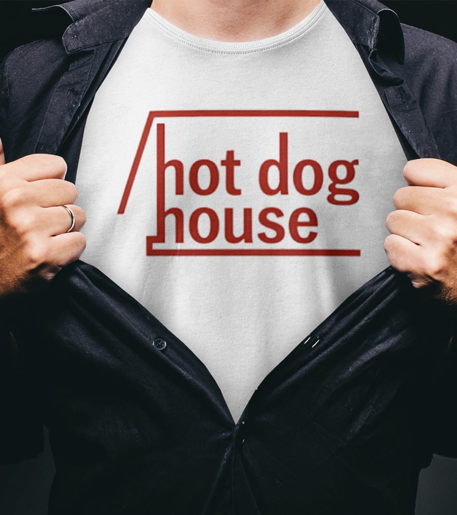 Hot Dog House Retro Red T-Shirt