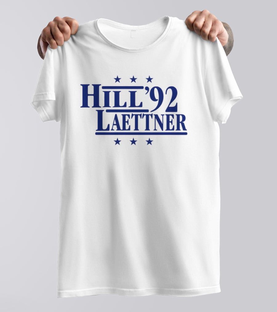 Hill Laettner '92 Duke Blue Devils Basketball Legends T-Shirt