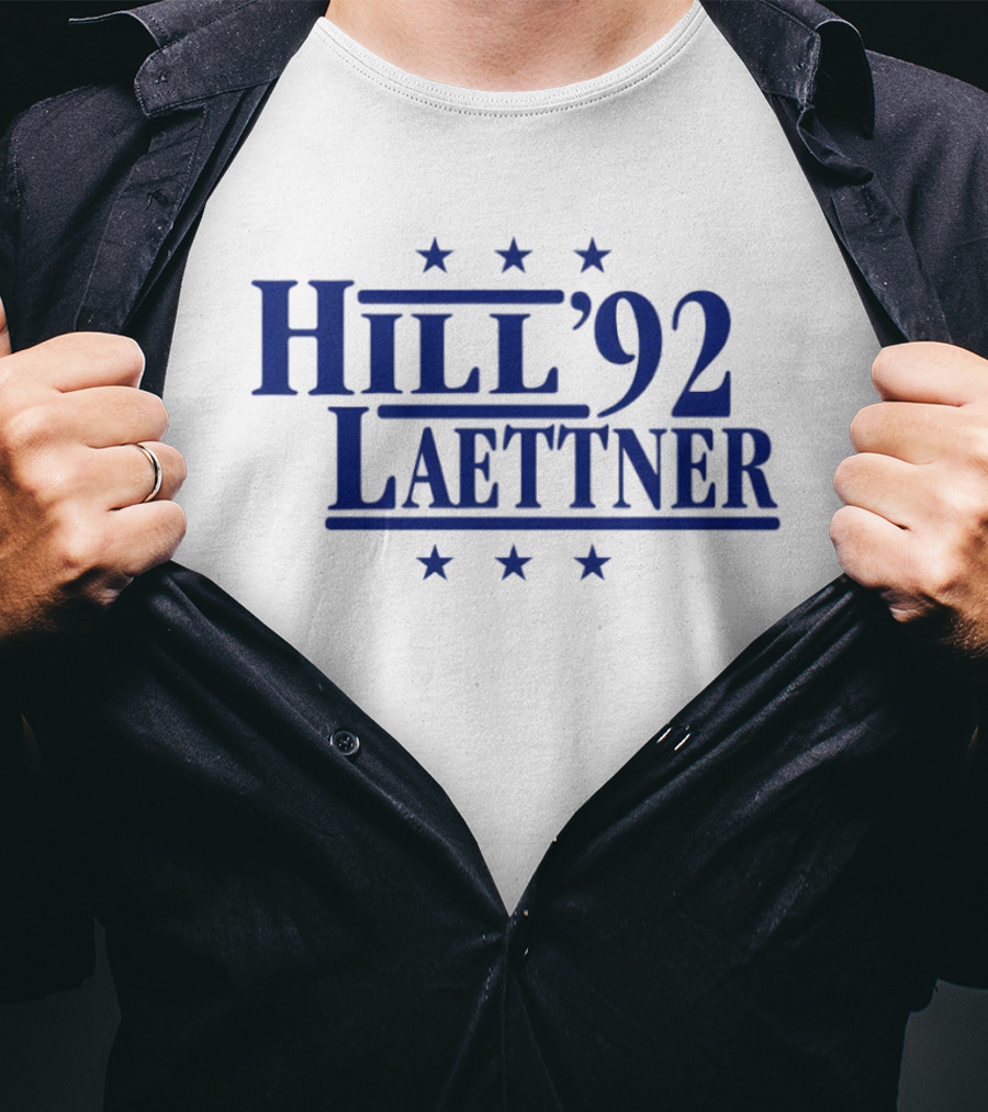 Hill Laettner '92 Duke Blue Devils Basketball Legends T-Shirt