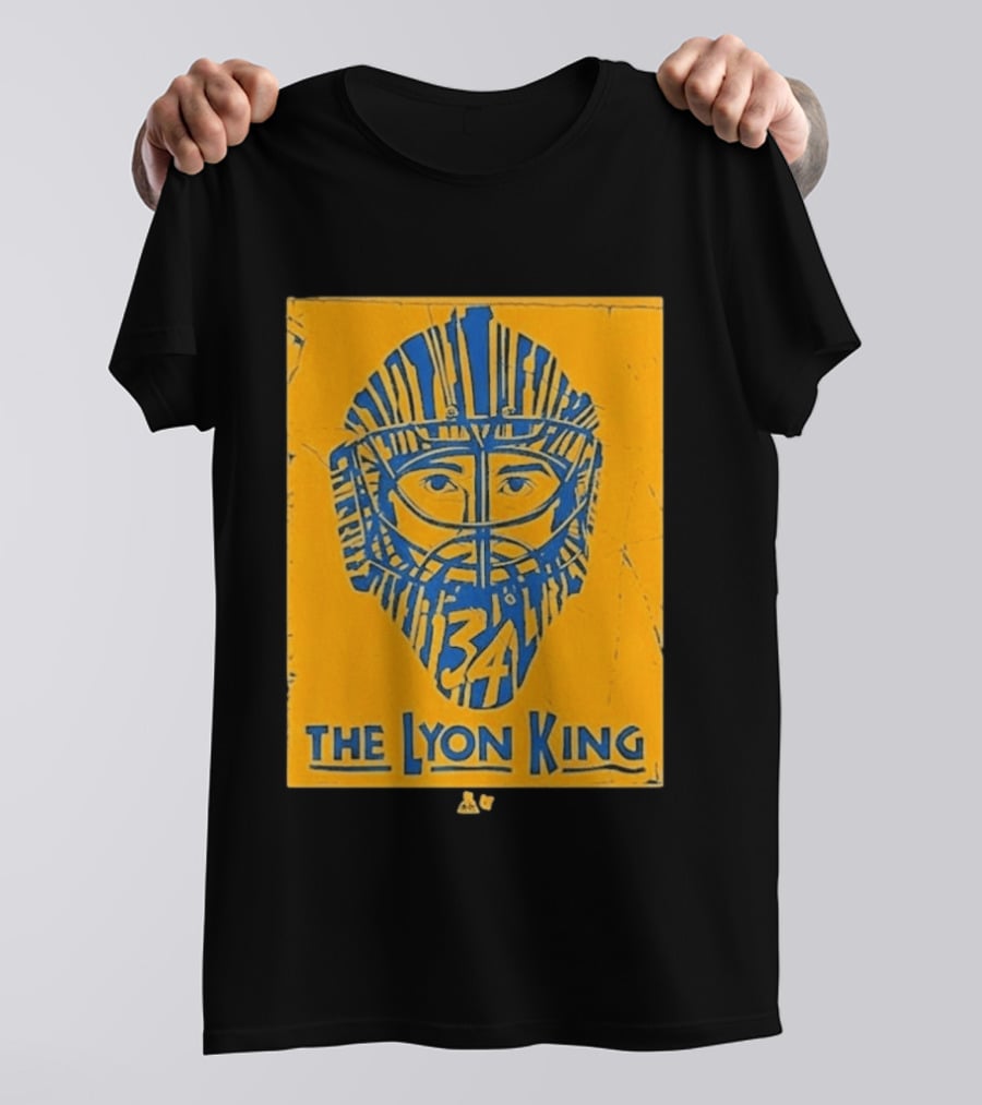 The Lyon King 34 Hockey Mask T-Shirt