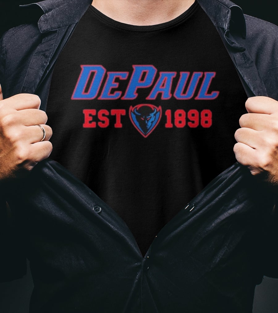 DePaul Blue Demons EST 1898 T-Shirt