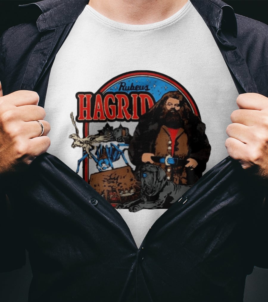 Rubeus Hagrid Aragog Buckbeak Fang Monster Book Of Monsters Hogwarts T-Shirt