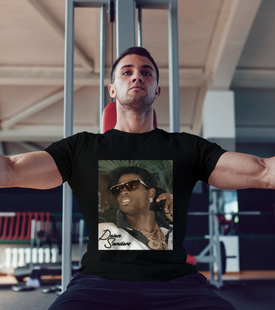 Deion Sanders Phone Call Fashion 1989 T-Shirt