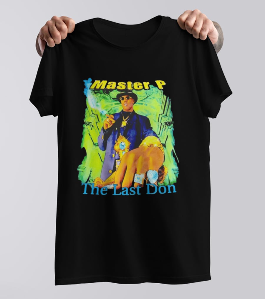 Master P The Last Don Hip Hop Icon 90s Style Rich T-Shirt