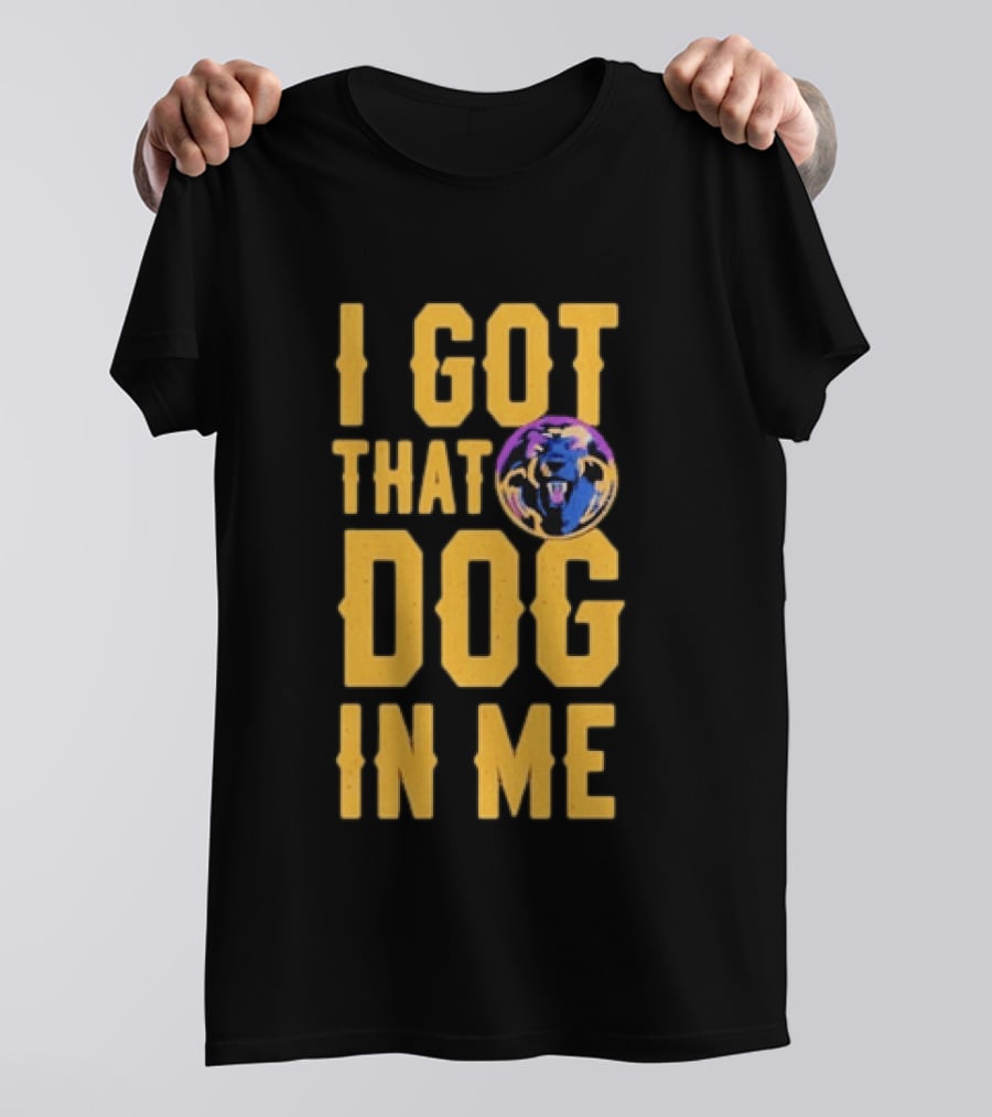 Michigan Dogmen I Got That Dog In Me Bold Team Spirit Rugged T-Shirt