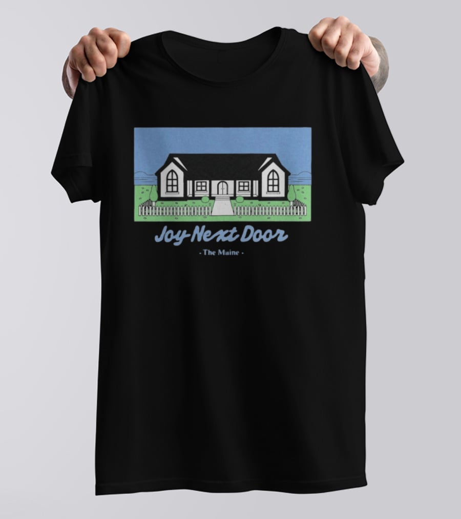 Joy Next Door The Maine House Picket Fence T-Shirt