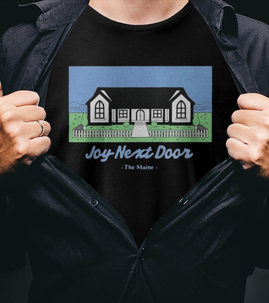 Joy Next Door The Maine House Picket Fence T-Shirt