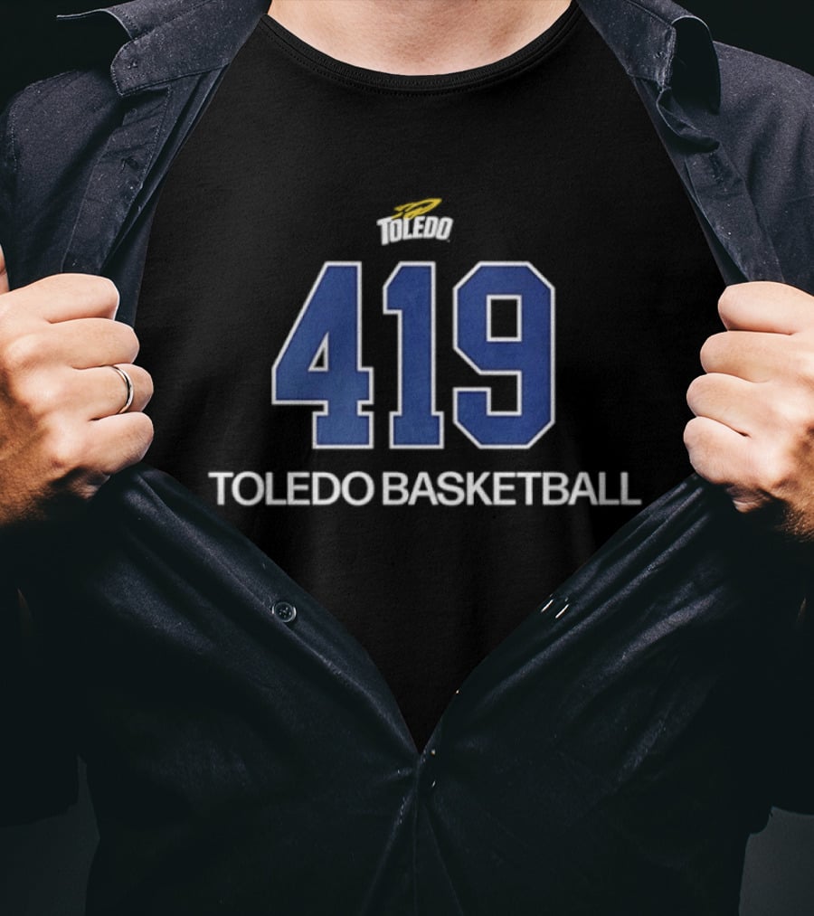Toledo Rockets 419 Toledo Basketball T-Shirt