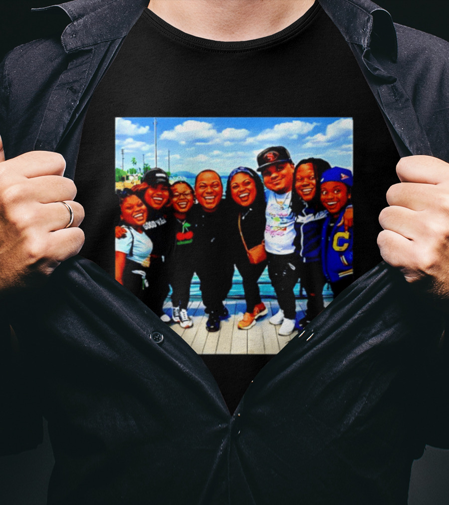 Family Bunch By Dezo Matching Crew Scenic Smiles T-Shirt