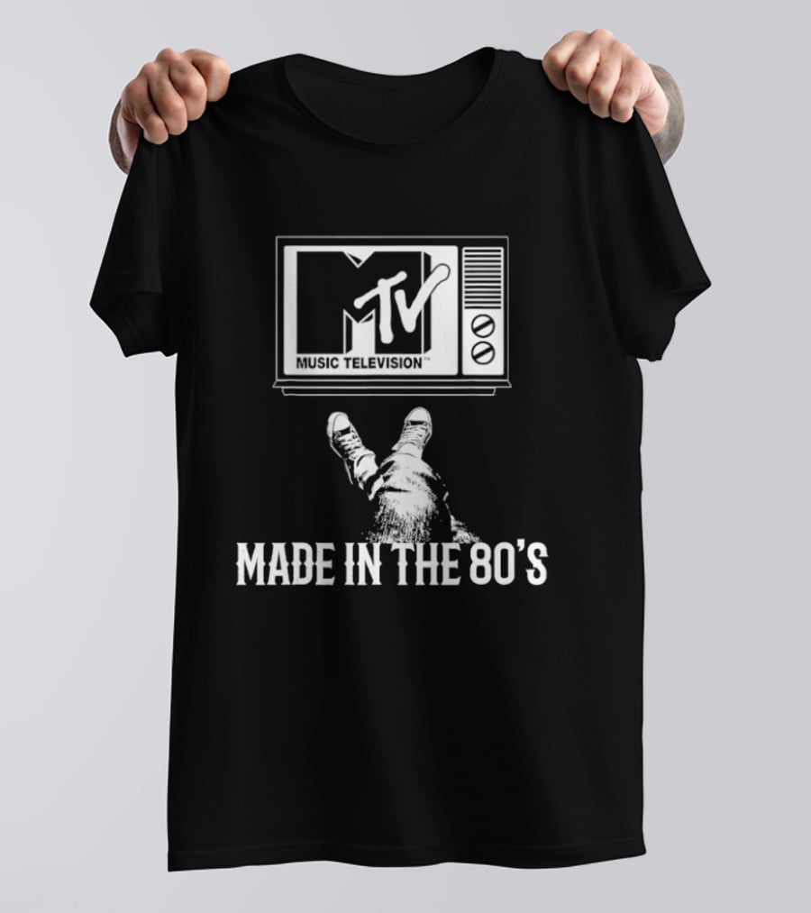 MTV Music Television Vintage Made In The 80's T-Shirt