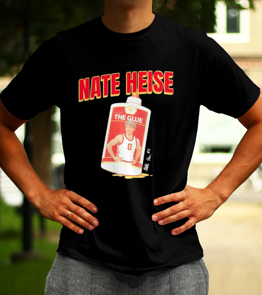 Nate Heise The Glue Bottle Basketball Player T-Shirt