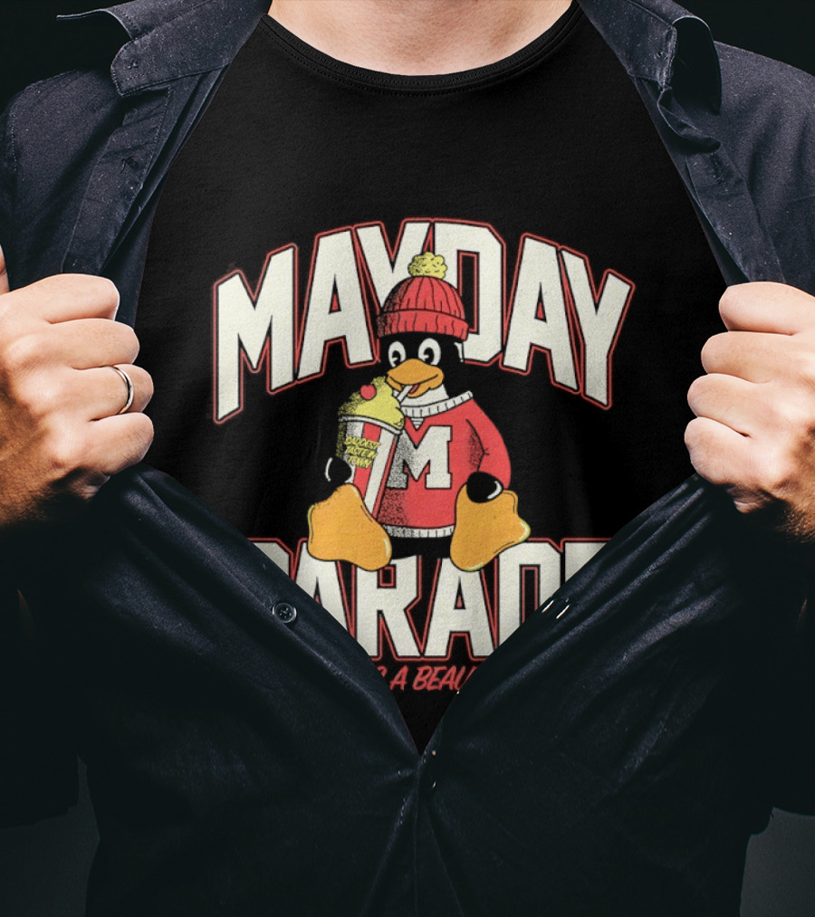Penguin Mayday Parade BTW It's A Beautiful Day T-Shirt