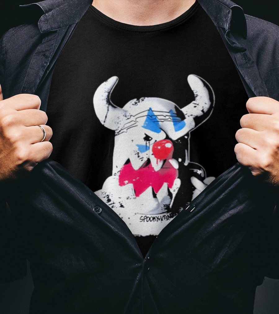 Spooky Woods Vameee 2026 Monster Clown Mask T-Shirt