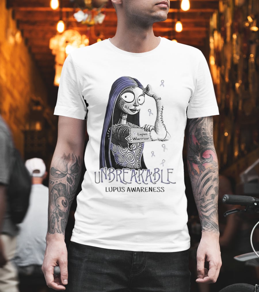 Unbreakable Lupus Awareness Sally Character ז T-Shirt