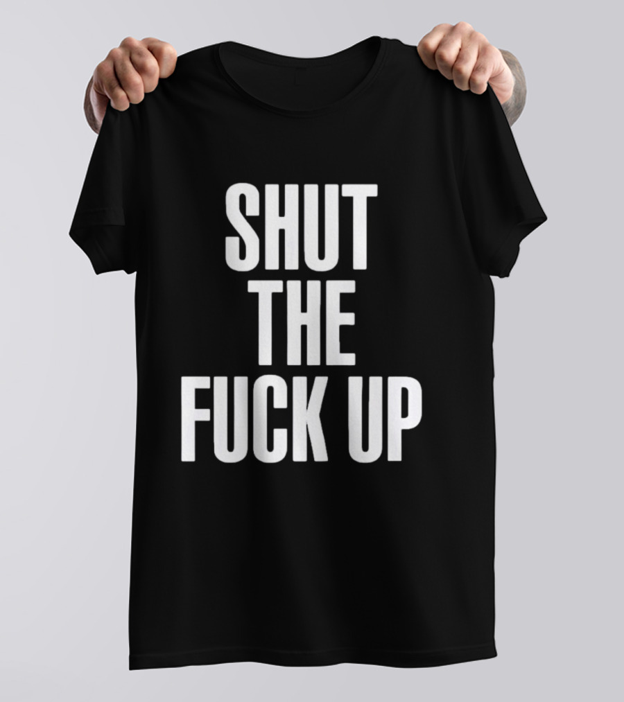Shut The Fuck Up Black Pink Lisa T-Shirt
